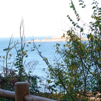 Vue du bec de la vallée dinard