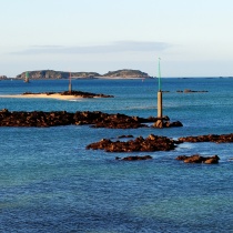 vue sur Cézembre dinard